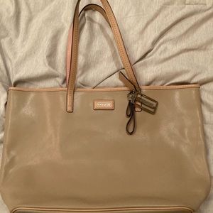 Coach open tote